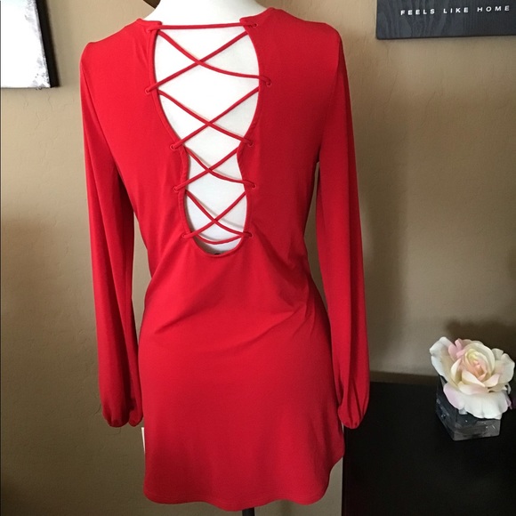 Express Dresses & Skirts - Express red Tunic/dress
